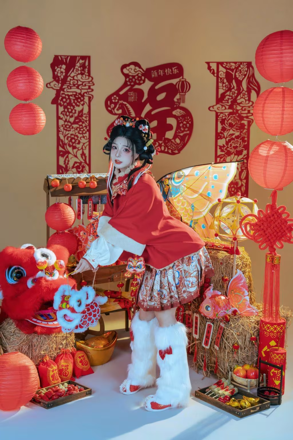 Cosplay Múa Lân Mừng Tân Xân Năm Mới 2026